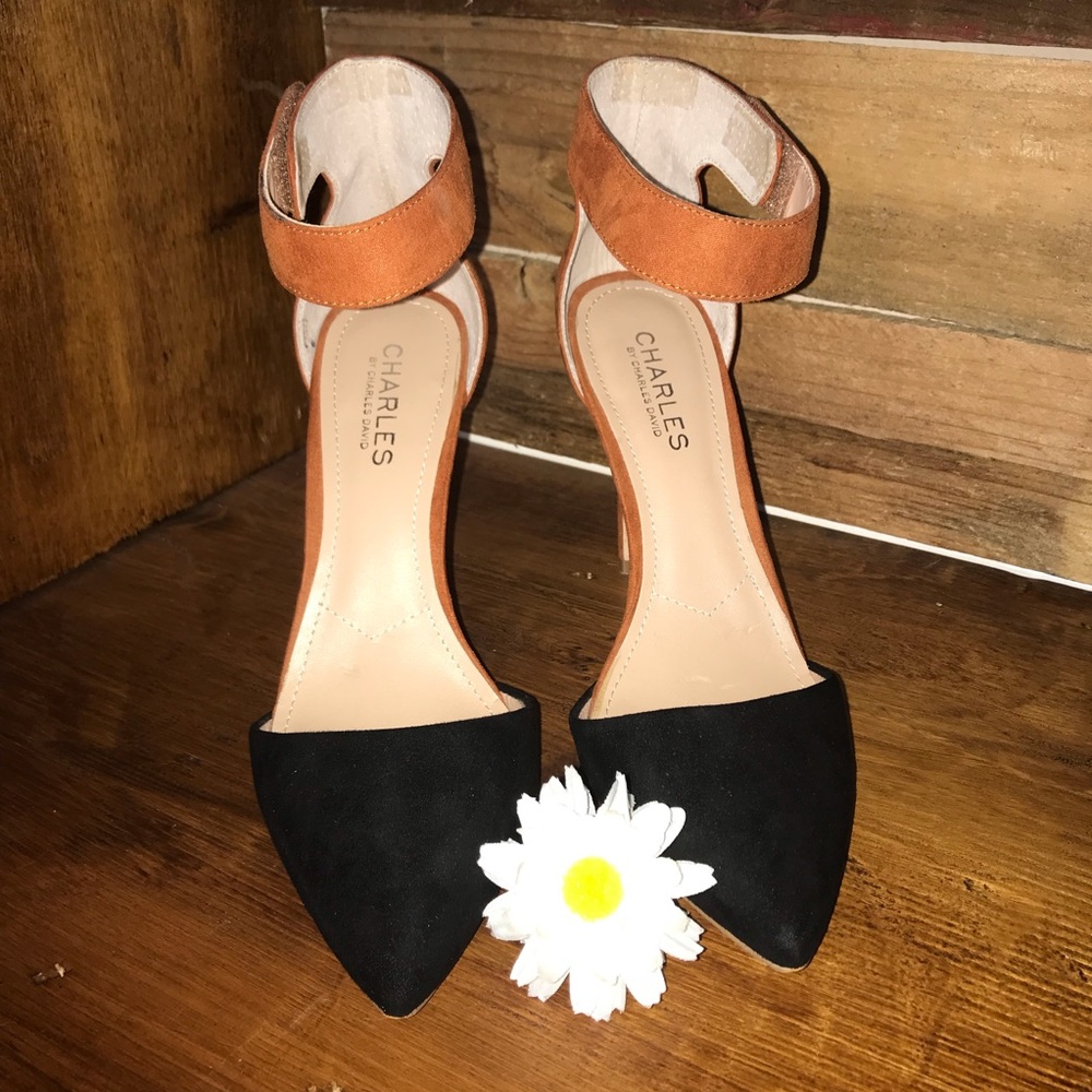 🌼HP🌼 Free People by Charles David Heels Pumps - Picture 3 of 8